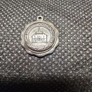 Small Silver Charm Depicting "Governors Palace  Williamsburg"