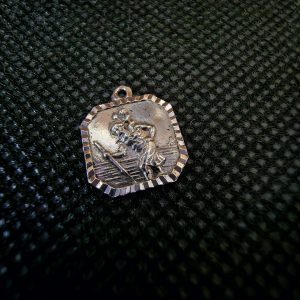 Small Silver St Christopher Charm