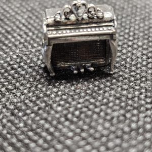 Lovely Silver Harpsichord Charm
