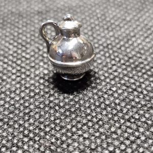 Small Silver Perfume Bottle Charm