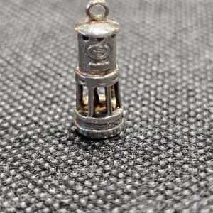Silver Davey Miners Lamp Charm