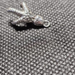 Silver Claw Charm