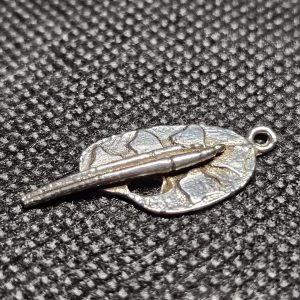 Silver Artists Painting Palette Charm