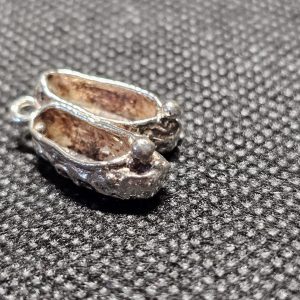 Silver Slippers Charm