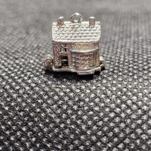 Lovely little Silver Church Charm with internal aspect