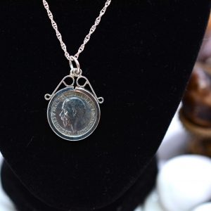 Silver 3d in Sterling Silver Mount